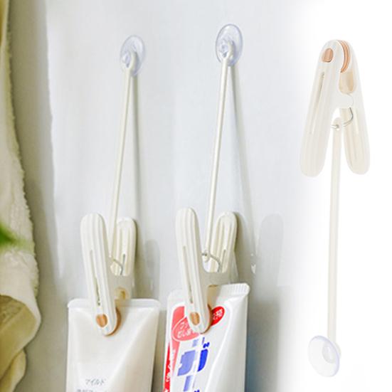 

6 шт., органайзер, многоразовый, многоразовый, сильная зажимная сила, защита окружающей среды, зажимы на присоске, держатели на присосках