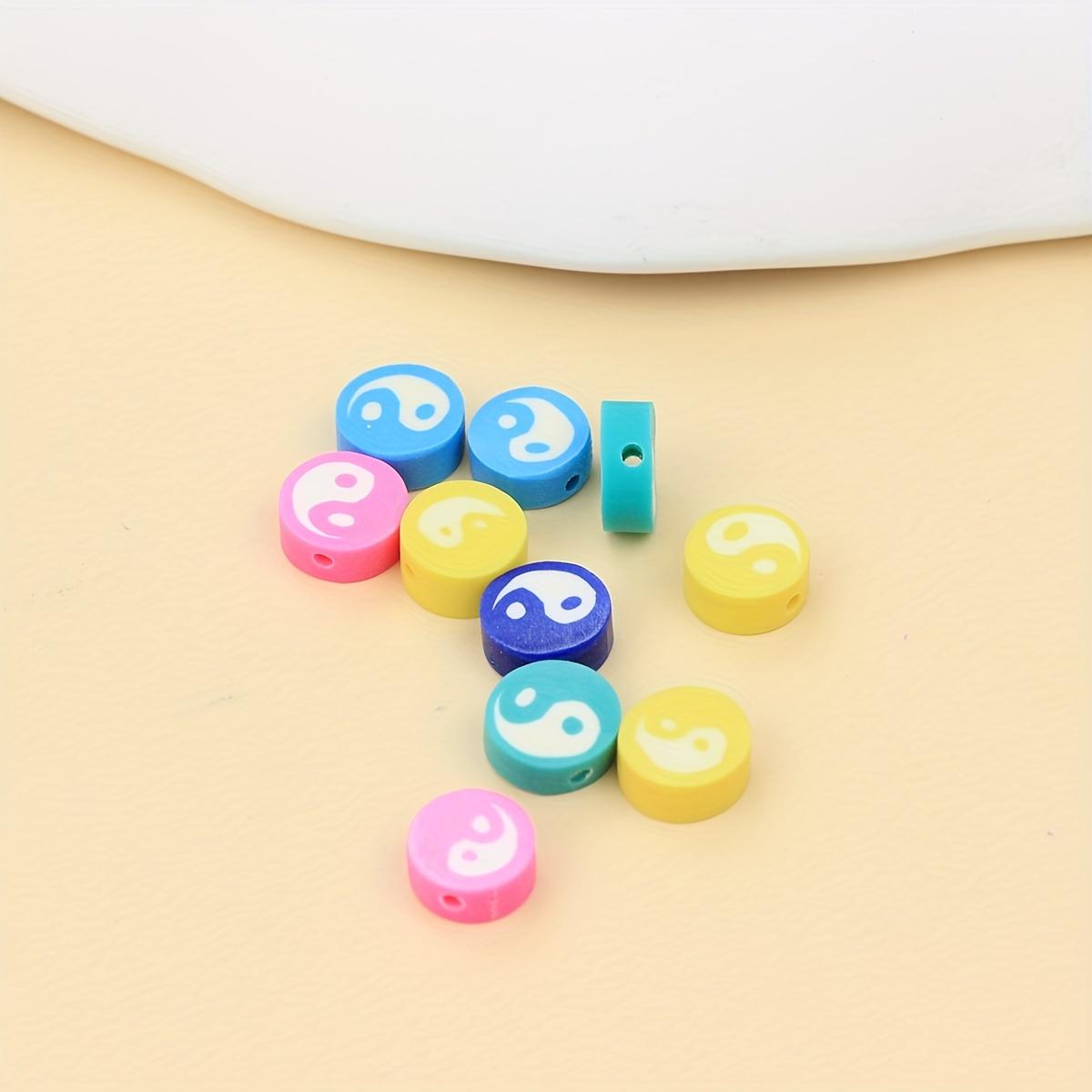 

28 шт./лот Цветочные бусины с животными Полимерная глина Бусины для изготовления ювелирных изделий DIY Браслет Серьги Yin Yang-28Pcs/Lot