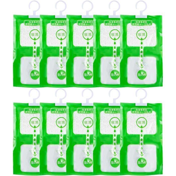 Dehumidifier - TRAHOO - 10 Pcs - Rapid Absorption - Environmentally Friendly - Removable Hooks