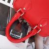 Genuine Leather Women's Boston Bowling Bag - High-Grade Feel, Large Capacity Handbag