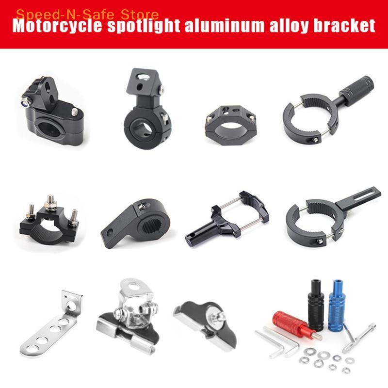 Front Fork Bracket For Motorcycle Headlight Support And LED Auxiliary Light Fixation