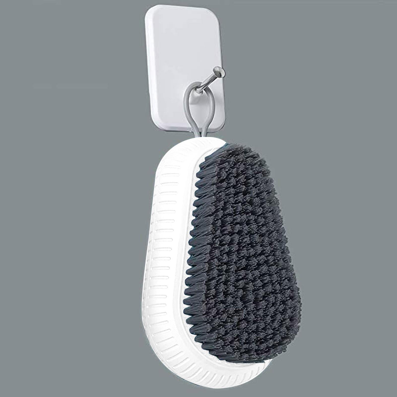 

Щетка-скраб Качественная мягкая одежда для стирки Одежда Обувь Легко держать в руках Бытовая уборка белый