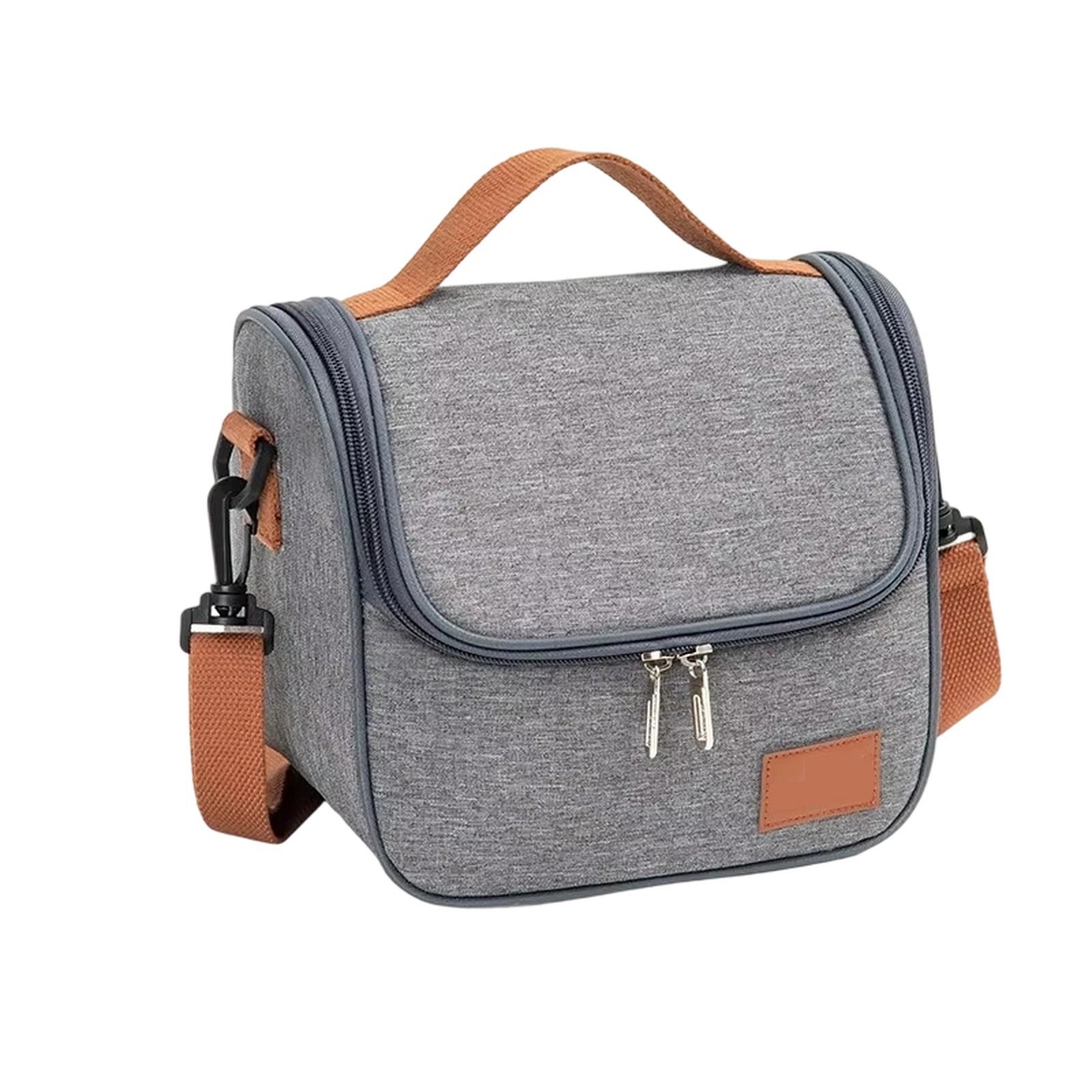 

Korean Insulated Lunch Bag, Thickened Aluminum Foil Thermal Tote for Picnic one size