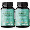 Buporui Magnesium Threonate Dietary Supplement, Containing Magnesium Threonate, Theanine, and Apigenin, for Daily Nutritional Supplementation