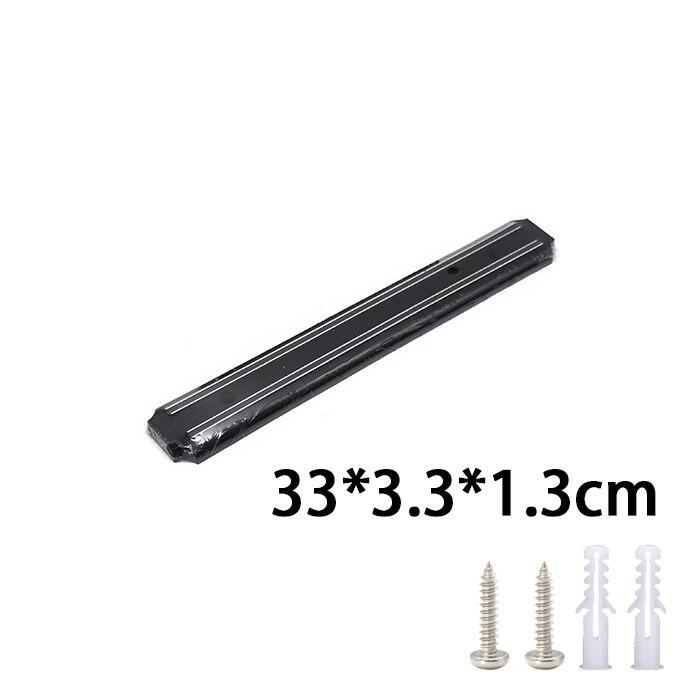 

Кухонный настенный магнитный держатель для ножей, фурнитура, инструменты, абсорбирующая простая многофункциональная полка, пластиковая полоса