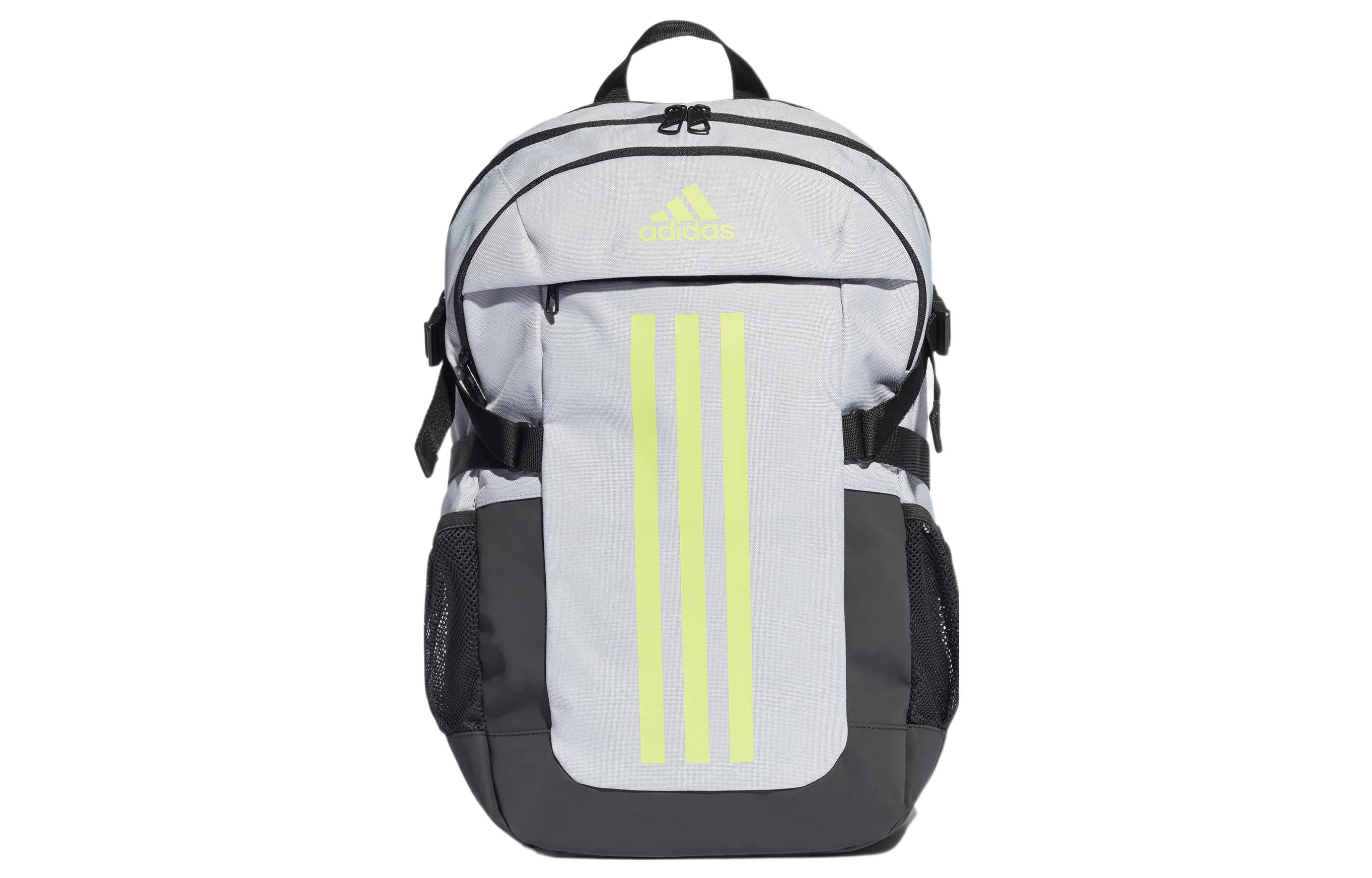 Adidas Recycled Polyester Material Backpack Regular Unisex Light Silver HC7267