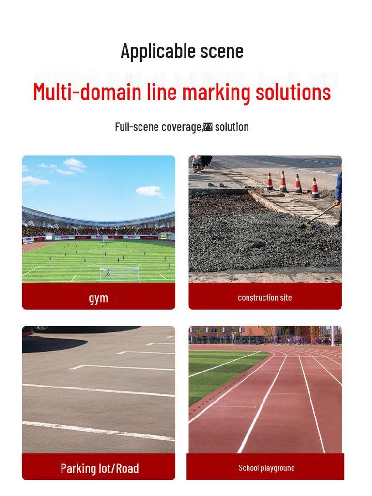 Lime Marking Car for School Playgrounds & Athletics (4-8cm)