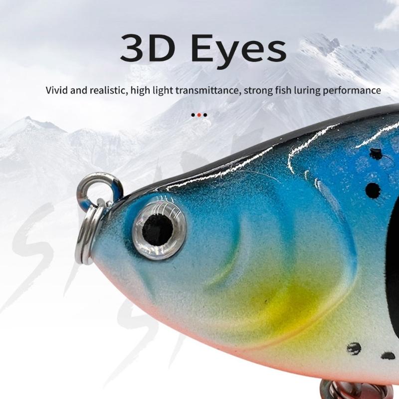 5Pcs Multi Jointed Swimbaits Slow Sinking Swimming Lures Fishhooks Freshwater Saltwater Bass Treble Hook Fishing Lures