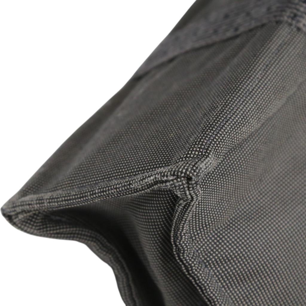 HERMES Business bag Her Line Tote MM Tote Bag canvas gray unisex Used