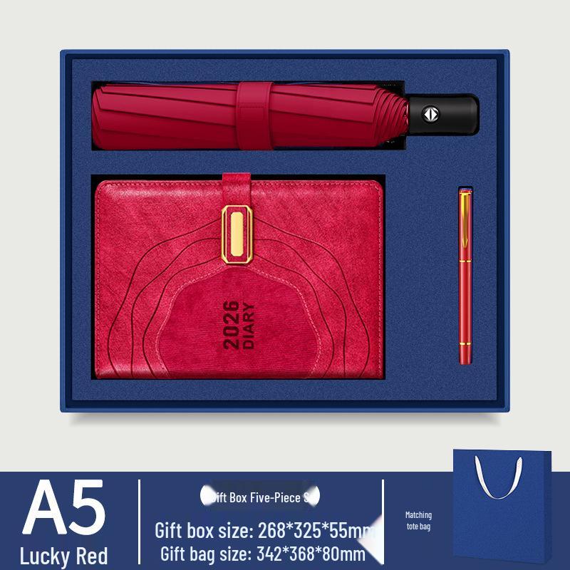 2026 Premium Engraved Notebook – Ideal for Students & Colleagues, Perfect as a Work Diary or Gift