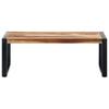 Coffee Table 110x60x40 Cm Solid Wood Acacia
