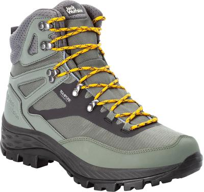Trekkingschuhe Jack Wolfskin Rebellion Guide Texapore Mid (4053791) gecko-grün