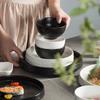 Nordic Dishes And Tableware Set, New Household Stone Plates, Tableware Combination, Gift Housewarming Tableware Light Luxury