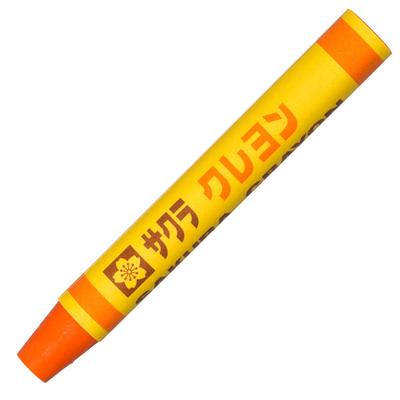 Sakura Crayon Crayon Orange 10 Pieces LY Rose #5-10P