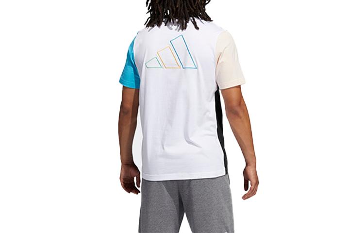 Мужская футболка Adidas COLORBLOCK Черная GP4021