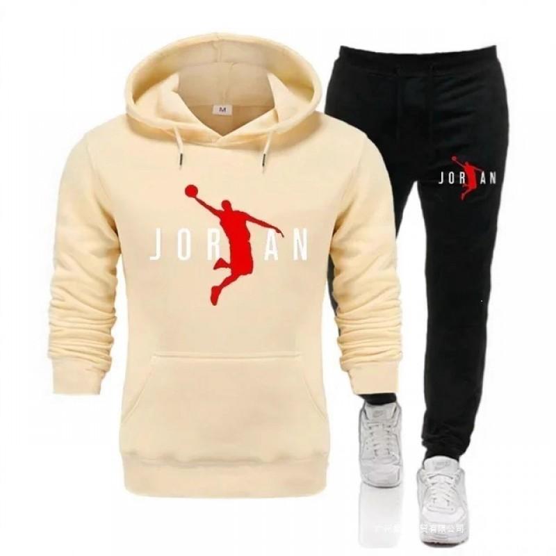 Mens Sports Tracksuit Loose Casual Long Sleeve Hooded Sweatshirt Shorts Set