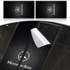 AABIG1 Car Center Pillar Badge Anti-scratch Protector Films Stickers For Mercedes Benz C200 C300 A160 180 B200 W108 W124 W126 E Class
