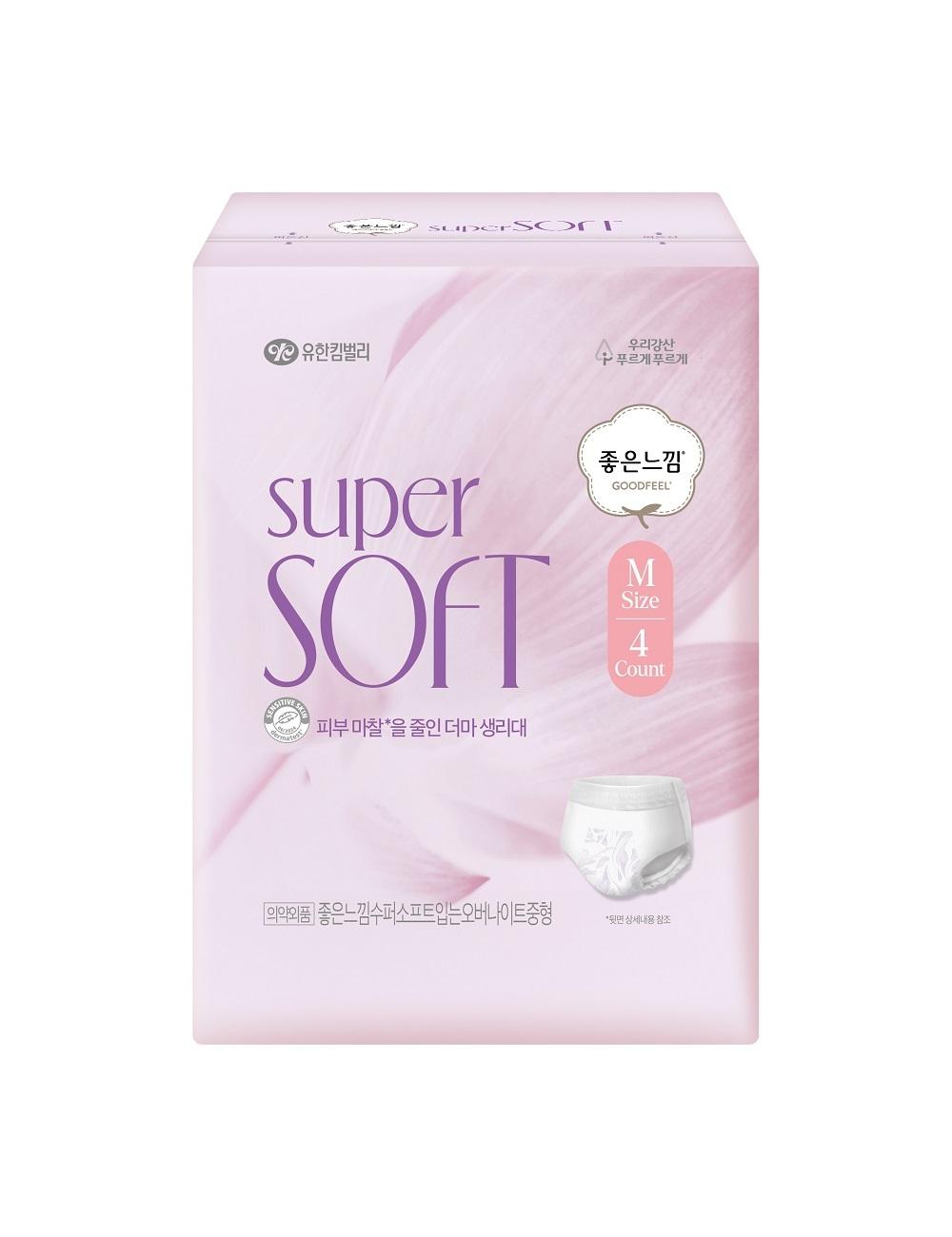 

Good Feel Super Soft 7 типов, выберите 1 (прокладка/подкладка/вкладыш) Super soft overnight large 4P