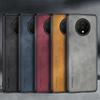 Luxury PU Leather Case For OnePlus 7T 7 Pro Cover Matte Silicone Phone Case For OnePlus 7T Pro 7Pro One Plus 7 T OnePlus7 Coque