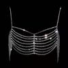 European And American Luxury Sexy Rhinestone Bra Chain High Sense Personalized Fringed Body Chain Jewelry Body Chain