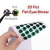 Bimoo  Artificial Fish Eyes Sticker 2D Flat Fishing Lure Eyes for Fishing Flies Metal Jigs Lure Decorating