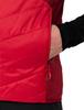 VAUDE Мужская куртка Sesvenna Vest IV красного цвета