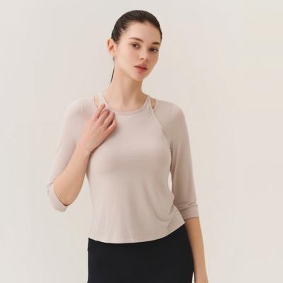 Soft Modal Layered Inbra 7  Sleeve Htwtl5k03t