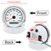 85MM Car Boat GPS Speedometer 0-200MPH Gauge Waterproof Speed Meter With 7 Colors Backlight for Marine Auto Motorcycle 12V/24V