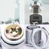 2 Stück Klassisches Sicherheitsschloss Metallzylinder Schrank Spind 16 20 25 30 mm Nockenverriegelung mit Schlüsseln Robuster Briefkasten Schublade Sicherheit