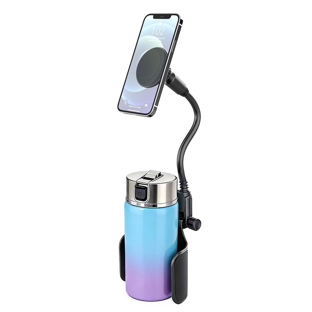 MagSafe Magnetischer Becherhalter für das Auto: Verstellbar, Multifunktional für Navigation und Fahrdienste