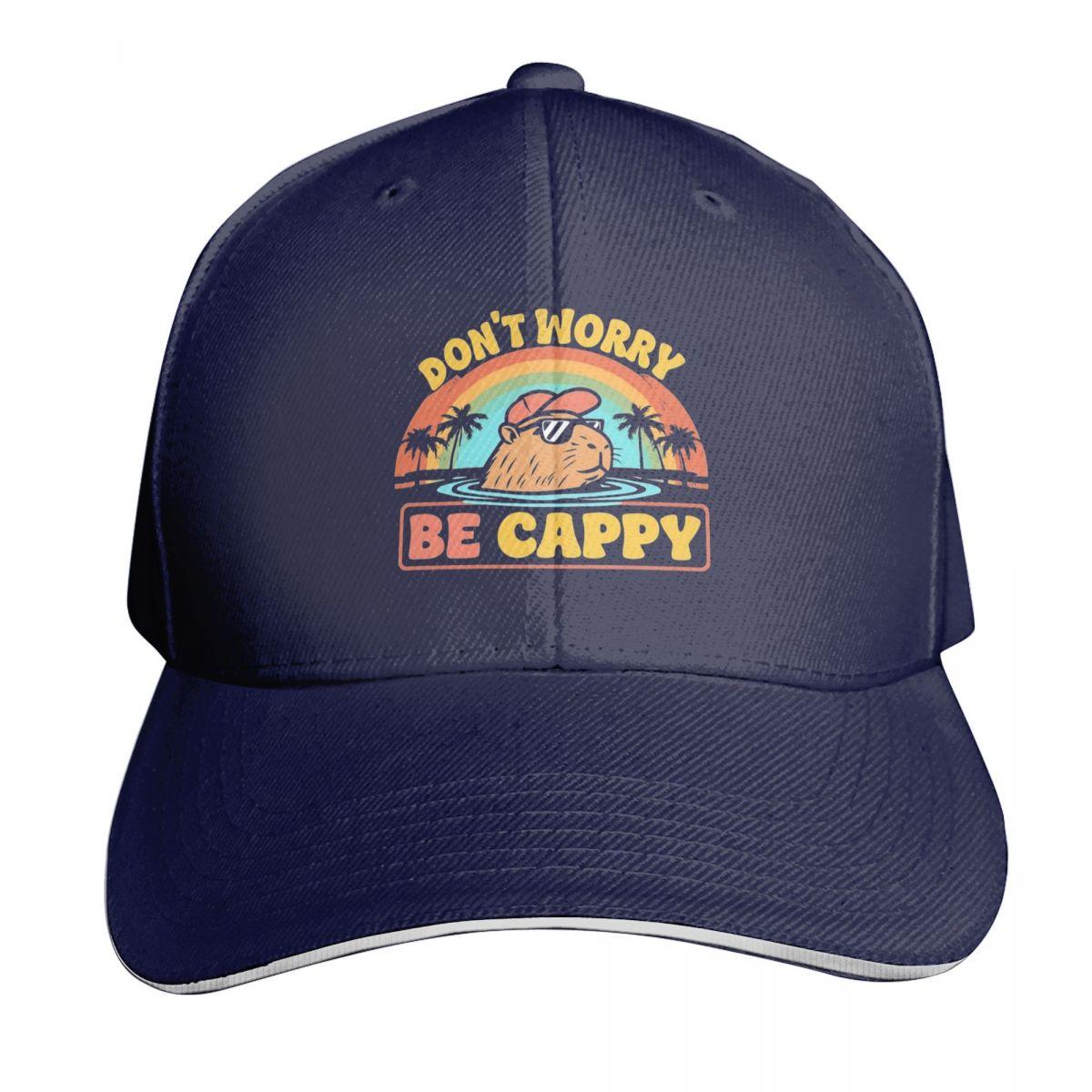 

Embrace The Capybara Cap Fashion Casual Baseball Caps Adjustable Hat Hip Hop Summer Unisex Baseball Hats Polychromatic One Size