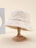 Love Plush Bucket Hat Three-dimensional Printing Pot Hat Men and Women with The Same Thickened Warm Versatile Hat
