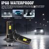 2Pcs 40000LM H7 LED Headlight Bulbs Mini Turbo H11 LED H8 9005 HB3 9006 HB4 100W Car Fog Light Hi/lo Beam Headlamp Auto Plug&Play Lamp 6500K White