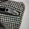 [Gebraucht] Cruiser Kristall Strassstein Dekor Nylon Mini Runde Reisetasche - Sehr Gut #ZY9RA6