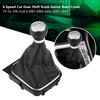 Gear Shift Knob Gaiter Cover 6 Speed Car Gear Shift Knob Lever Stick Gaitor Boot Cover for  6 MK5 MK6  2005-2014