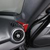 Red Carbon Fiber Dashboard side trim sticker For Mazda MX-5 Miata 16-23