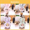 Bunny Plush Adorable Toy Lightweight  Key Chain For Backpack Decoration And Gift