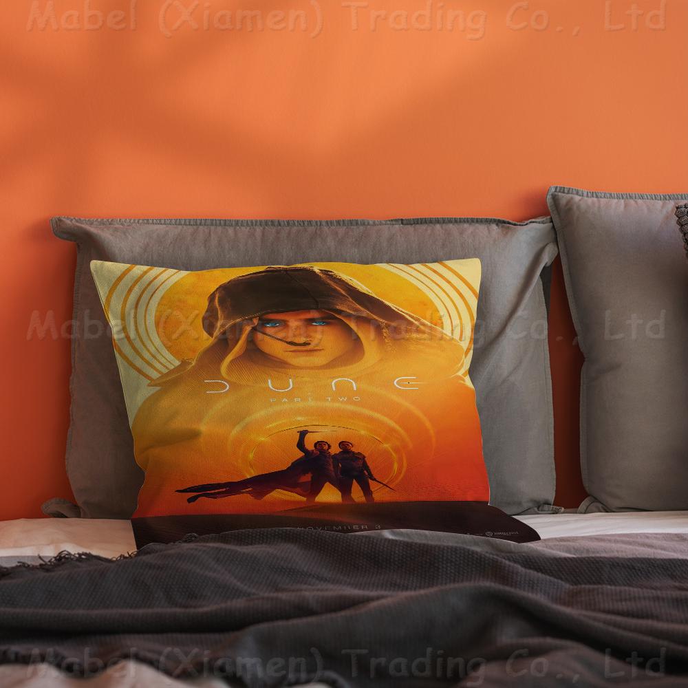 Dune Part 2 2024 Cushion Cover Pillow Cover Decor Pillowcase Printed Cushion Case for Couch