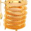 13PCS Zinc Alloy Kitchen Utensil Set European Fruit Plate Set Flatware Dinnerware Set  For Steaks
