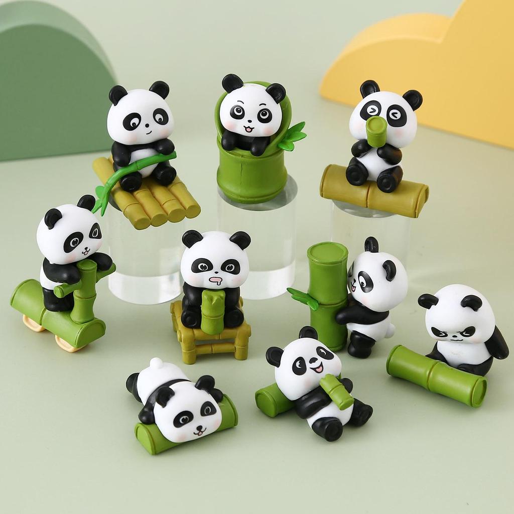 Trendy Giant Panda Doll Blind Box - Creative Desktop Cartoon Gift