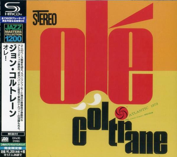 CD ДЖОН КОЛТРЕЙН Ol Coltrane WPCR29059 Atlantic 2016 Япония Obi Джаз