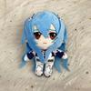 20cm Ayanami Rei plyš Asuka Langley Soryu Rei plyšový paprsek Japonské anime Kawaii Roztomilé kreslené hračky Postel pro panenky Dárek