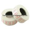 Thermal Price Tag Paper Labels, 500 Pieces/Tube, Blister Pack
