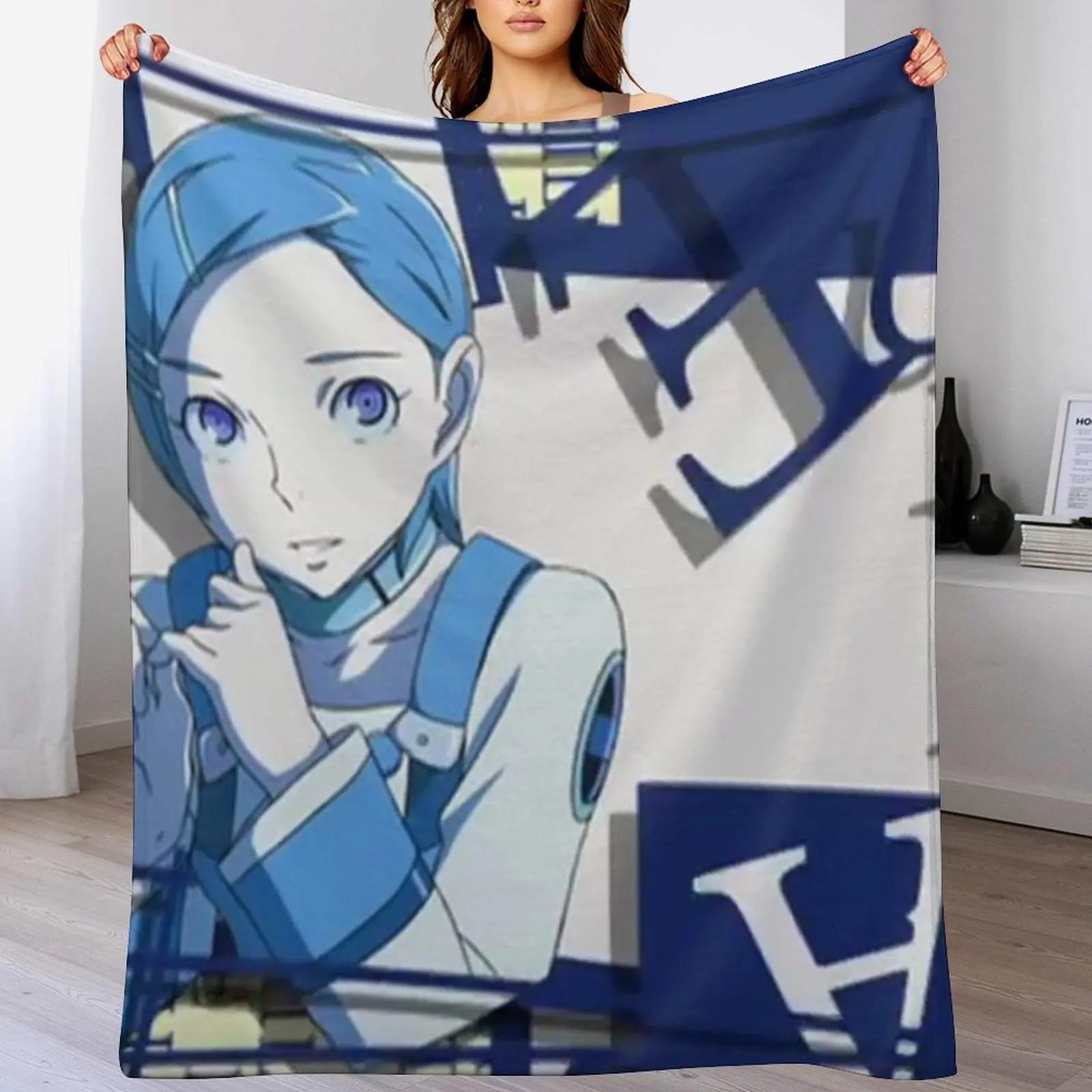 Плед Eureka Seven bleu Искусственный мех Мягкий теплый плед для кровати Size: 75*100cm, Weight: 230 GSM