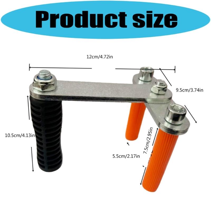 Gypsum Carry Load Lifter Strong Metal All Purpose Board Lifter Handle For Raising Heavy Objects In Homes Office Storage