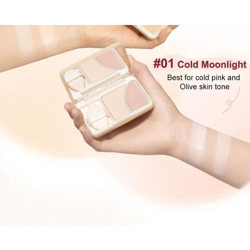 Judydoll - Dual-Color Highlighter Palette - 2 Colors