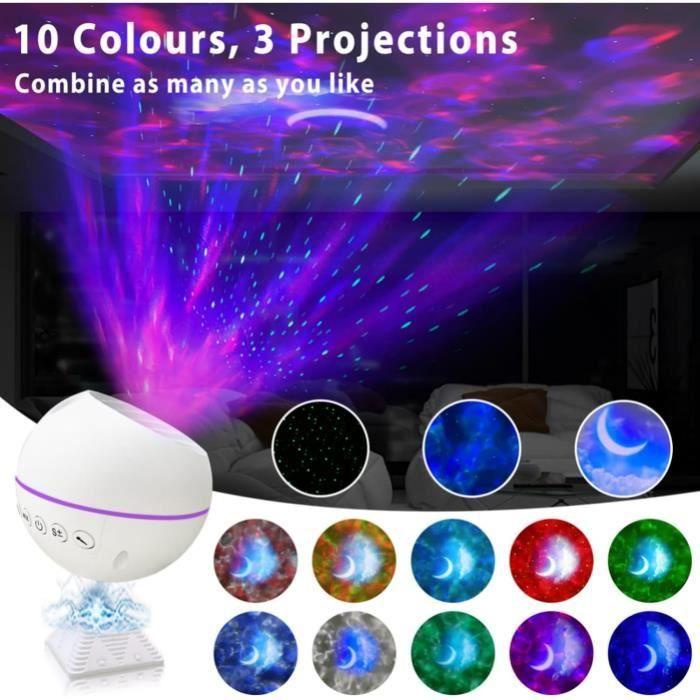 Projecteur - Moredig - Ciel Etoile Galaxie - 43 Modes - Télécommande - LED