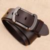 Men's Genuine Leather Belt 3.8 Wide-needle Buckle Belt