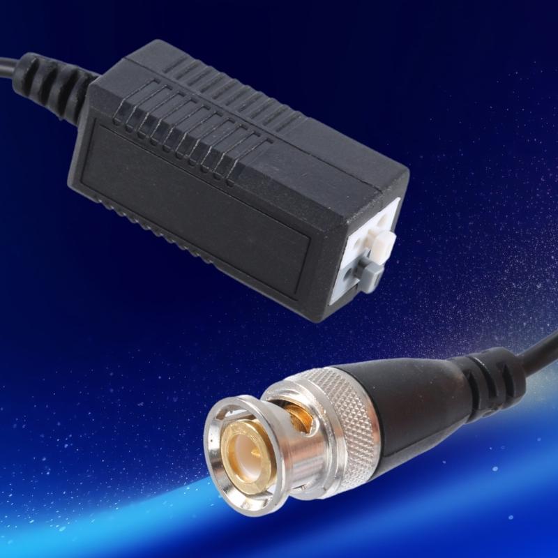 High Clear 1080P Passive Video Transmitter, Long Distances Twiste Pair Cable Transmitter for Various Monitoring