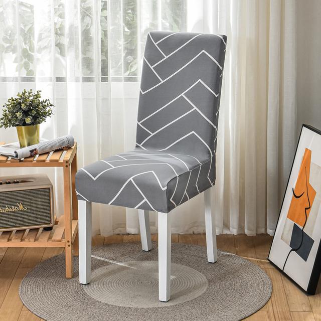 Spandex-elastische Stuhlhussen für Hochzeiten, Büro, Hotel, Stuhlbezug, Sitzbezug für Esszimmer, schützen für Haustiere